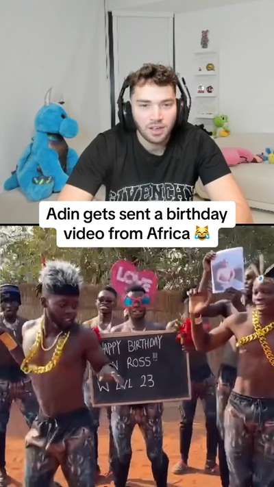 Adin Ross Howdydance Gift Videos From Africa